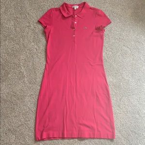 Lacoste Hot Pink dress size 40
